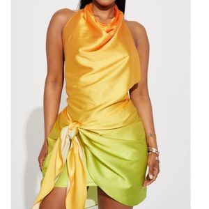 beautiful silky dress